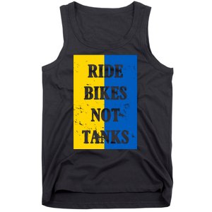 Ride Bikes Not Tanks Ukraine Tank Top