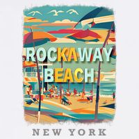 Rockaway Beach New York Queens Ny Surfing Cooling Performance Crew T-Shirt