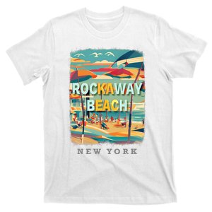 Rockaway Beach New York Queens Ny Surfing T-Shirt