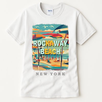 Rockaway Beach New York Queens Ny Surfing Tall T-Shirt
