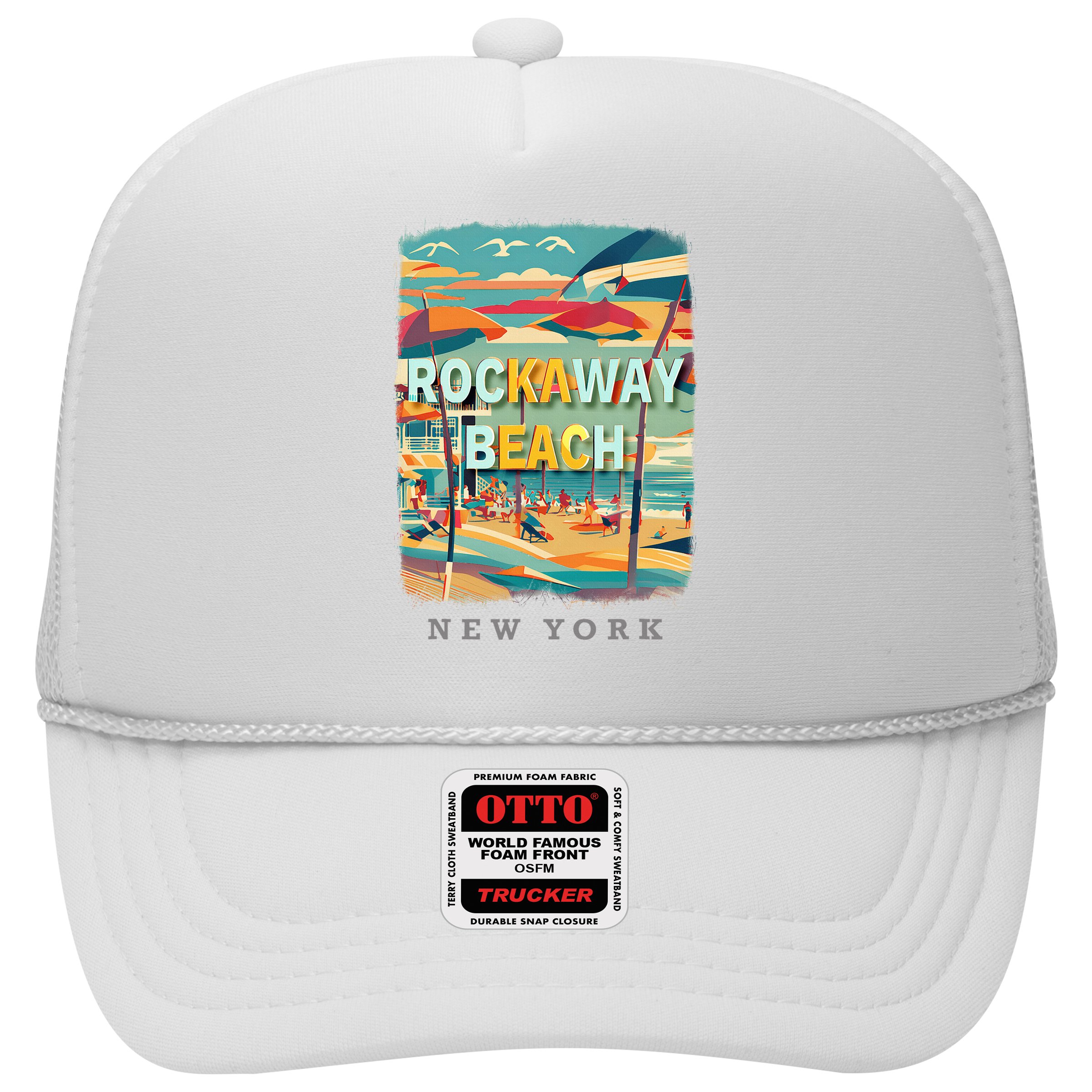 Rockaway Beach New York Queens Ny Surfing Hat