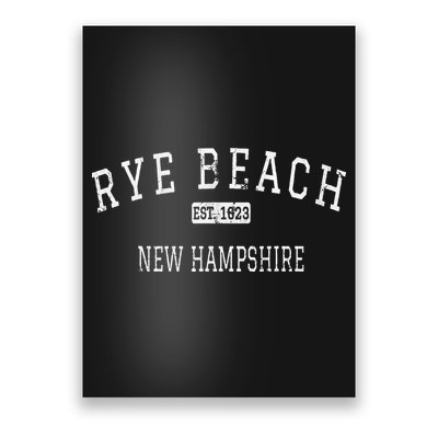 Rye Beach New Hampshire Nh Vintage Poster