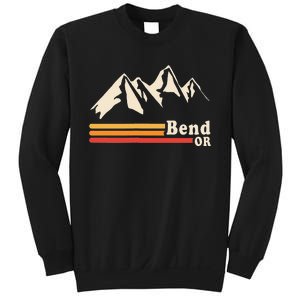 Retro Bend Oregon Mountains Sweatshirt