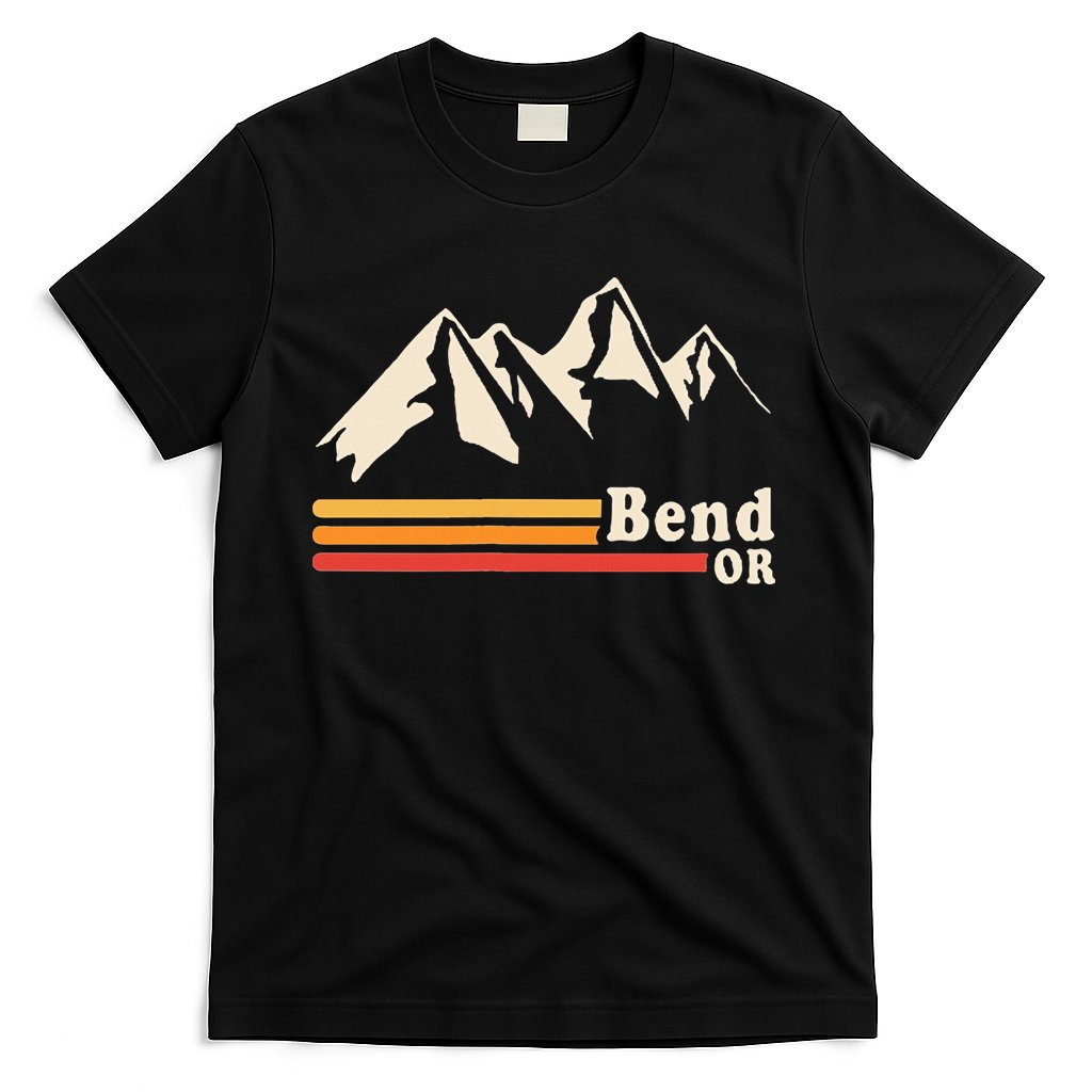 Retro Bend Oregon Mountains T-Shirt