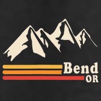 Retro Bend Oregon Mountains Tumbler