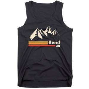 Retro Bend Oregon Mountains Tank Top