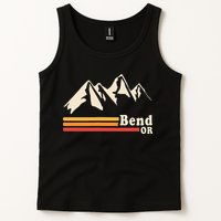 Retro Bend Oregon Mountains Tank Top