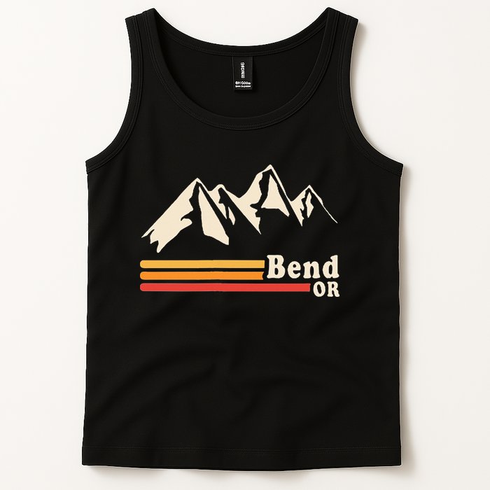 Retro Bend Oregon Mountains Tank Top