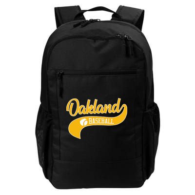 Retro Baseball Oakland Vintage Swoosh Backpack