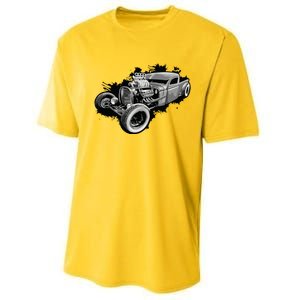 Rust Bucket Outline Funny Hot Retro Rod Diesel Cars Gift Men Performance Sprint T-Shirt