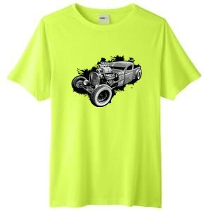 Rust Bucket Outline Funny Hot Retro Rod Diesel Cars Gift Men Tall Fusion ChromaSoft Performance T-Shirt