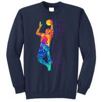 Retro Basketball Player Gift Sweatshirt