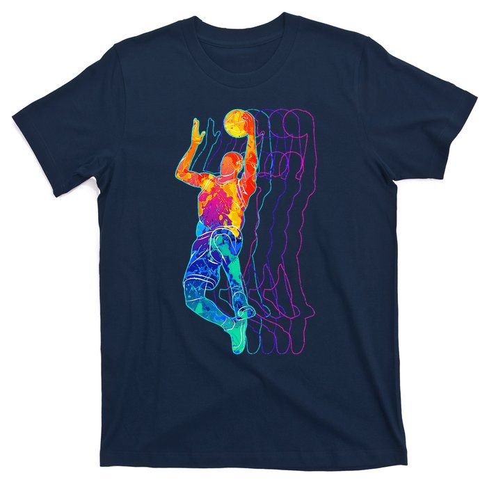 Retro Basketball Player Gift T-Shirt