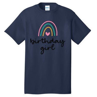 Rainbow Birthday Party Cute Themed Gift Tall T-Shirt