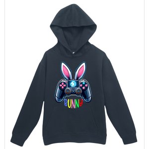 Rabbit Bunny Playing Gamer Graphic Happy Easter Gift Urban Pullover Hoodie