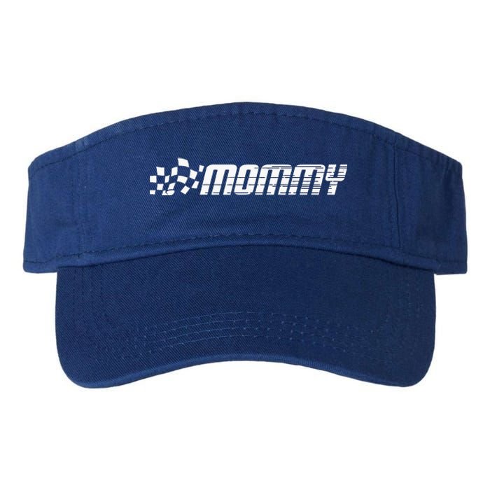 Racing Birthday Party Mommy Valucap Bio-Washed Visor