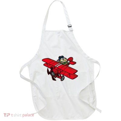 Red Baron Plane Biplane Pilot Airplane Apron
