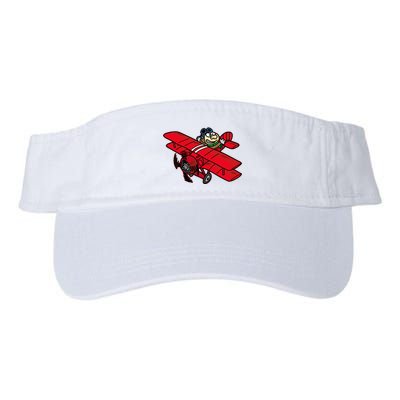 Red Baron Plane Biplane Pilot Airplane Visor