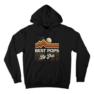 Retro Best Pops By Far Golf Sunset Grandpa Hoodie