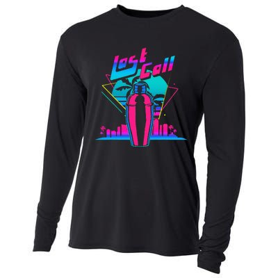 Retro Bar & Pub Owner Saying Mixologist Bartender Cooling Performance Long Sleeve Crew