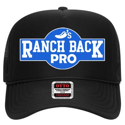 Ranch Back Pro High Crown Mesh Back Trucker Hat