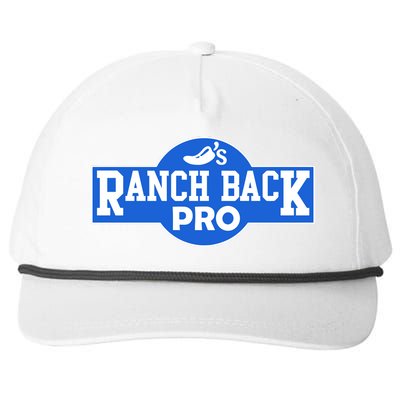 Ranch Back Pro Snapback Five-Panel Rope Hat