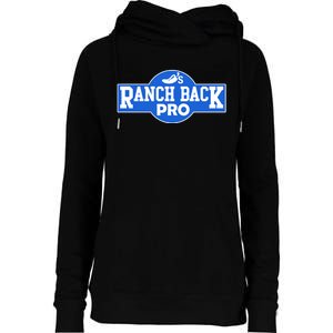 Ranch Back Pro Womens Funnel Neck Pullover Hood