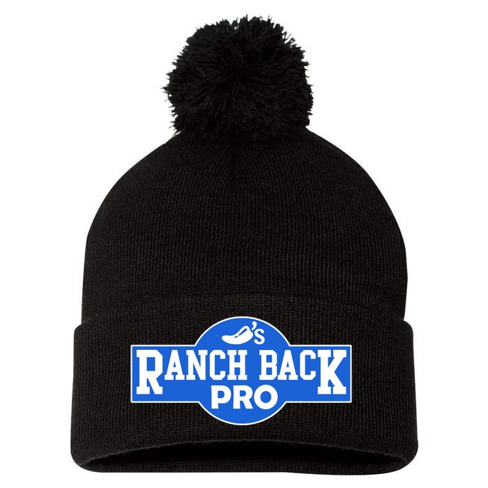 Ranch Back Pro Pom Pom 12in Knit Beanie