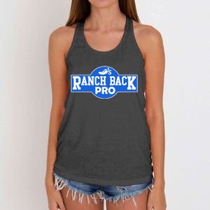 Ranch Back Pro Women's Knotted Racerback Tank