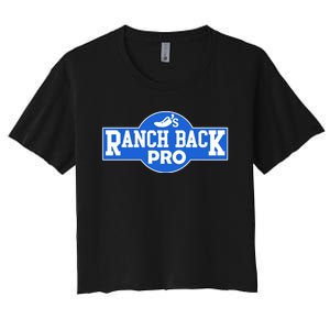 Ranch Back Pro Women's Crop Top Tee