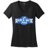 Ranch Back Pro Women's V-Neck T-Shirt