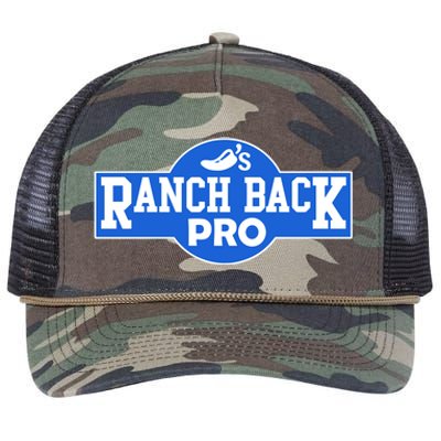 Ranch Back Pro Retro Rope Trucker Hat Cap