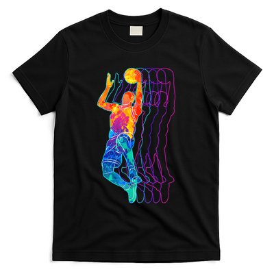 Retro Basketball Player Gift T-Shirt