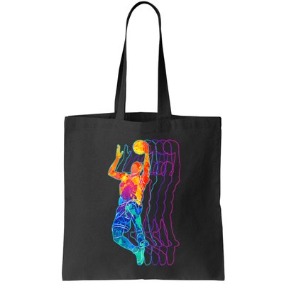 Retro Basketball Player Gift Bag