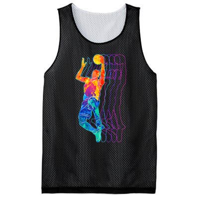 Retro Basketball Player Gift Mesh Reversible Basketball Jersey Tank