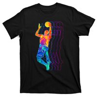 Retro Basketball Player Gift T-Shirt