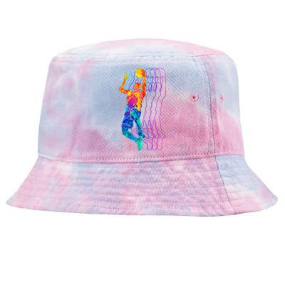 Retro Basketball Player Gift Tie-Dyed Bucket Hat