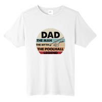 Retro Billiard Player Dad, Billiards Pool Billiards Dad Gift Father's Day Tall Fusion ChromaSoft Performance T-Shirt