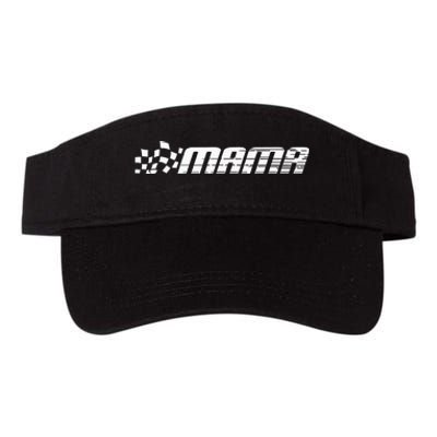 Racing Birthday Party Race Car Pit Crew Mama Valucap Bio-Washed Visor