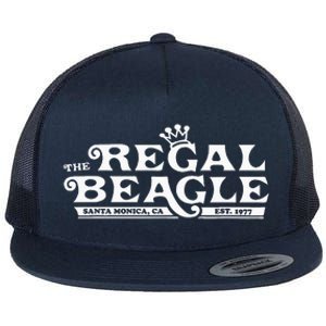 Regal Beagle Pub ThreeS Company Retro Tv Show Flat Bill Trucker Hat