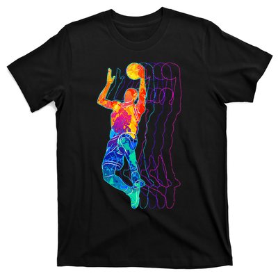 Retro Basketball Player T-Shirt