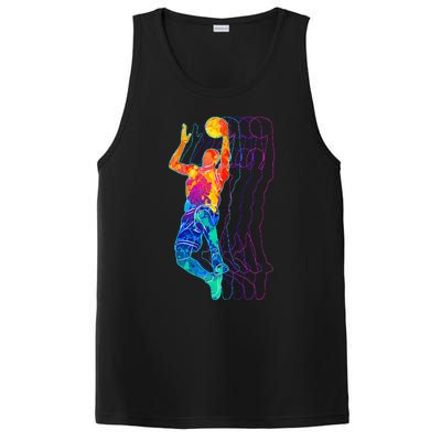 Retro Basketball Player PosiCharge Competitor Tank