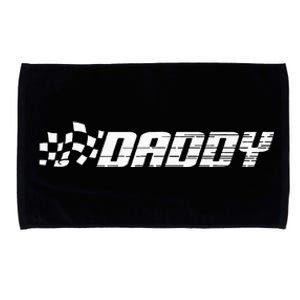 Racing Birthday Party Matching Family Car Pit Crew Daddy Microfiber Hand Towel