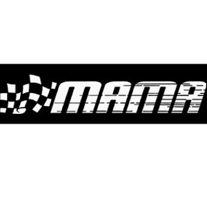 Racing Birthday Party Matching Family Race Car Pit Crew Mama Bumper Sticker