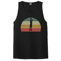 Retro Basketball Player Hoops Baller Vintage Basketball PosiCharge Competitor Tank