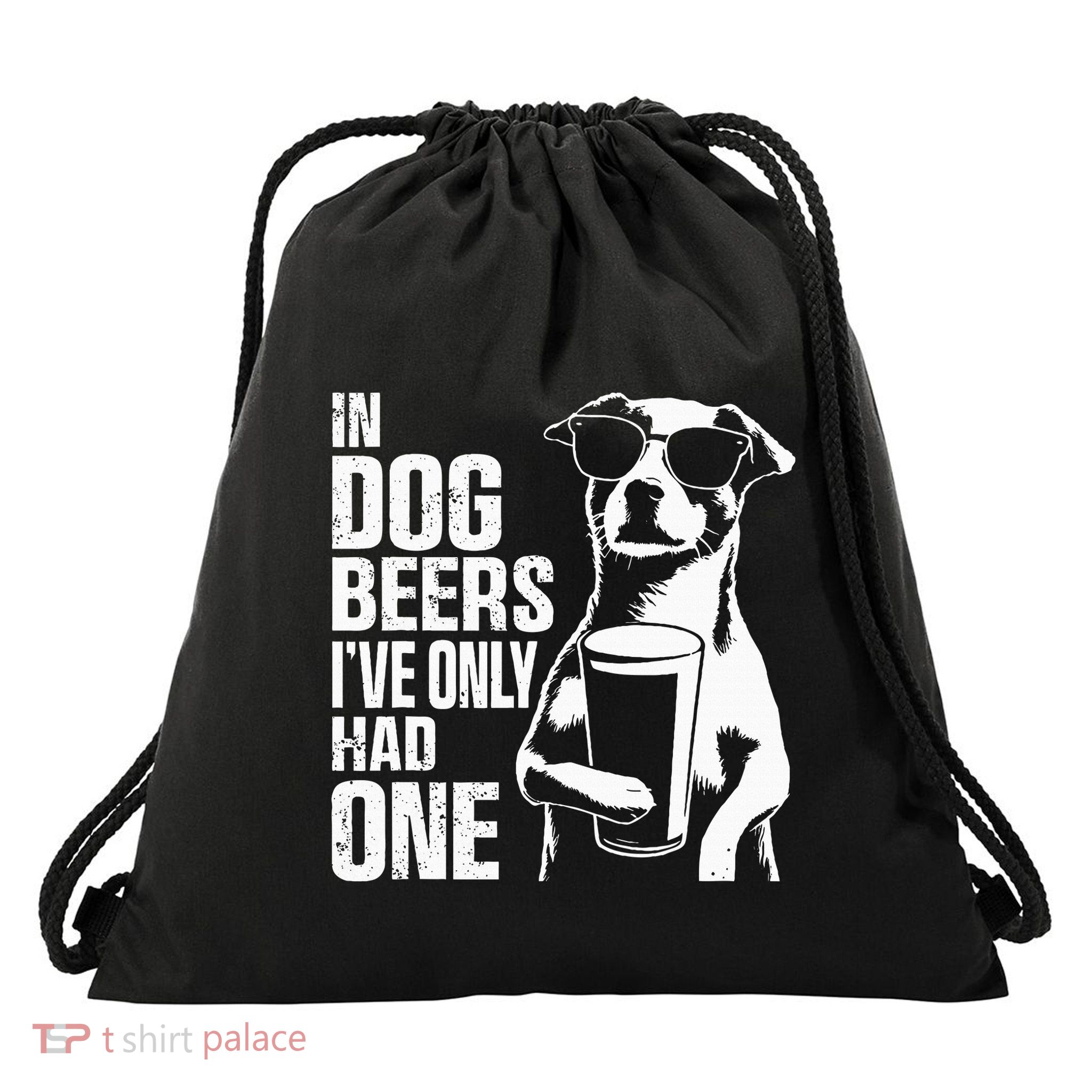 Retro Beer Pun Bar Pub Crawl Party Women Funny Beer Drawstring Bag