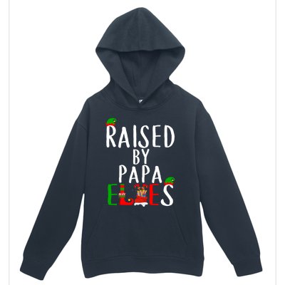 Raised By Papa Matching Group Xmas Gift Urban Pullover Hoodie