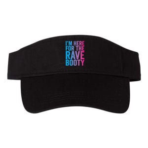 Rave Booty Quote Trippy Outfit EDM Music Festival Valucap Bio-Washed Visor