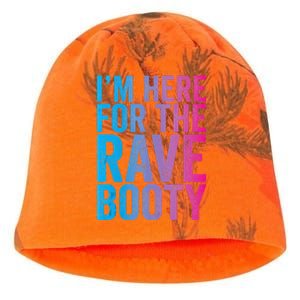 Rave Booty Quote Trippy Outfit EDM Music Festival Kati - Camo Knit Beanie