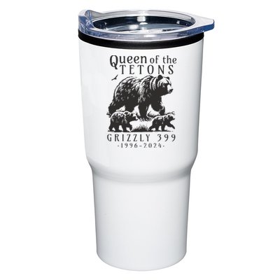 Retro Bear Queen Of The Tetons Grizzly 399 National Park Tumbler